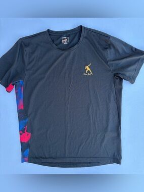 Usain Bolt PUMA Jersey Shirt M Black Jamaica